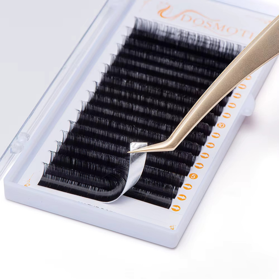 DOSMOTH Künstliche Wimpern, Black, Einzelwimpern - Bild 3