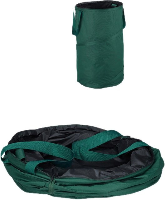 Relaxdays 2er Set Laubsäcke aus Oxford Polyester in Grün, selbstaufstellend, B: 72 cm, T: 44 cm - Bild 1