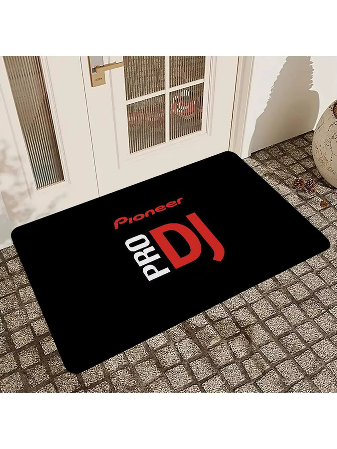 Pioneer Dj Pro Anti-Rutsch-Fußmatte in Schwarz für Kinderzimmer, Schlafzimmer, Wohnzimmer oder Balkon - Bild 6