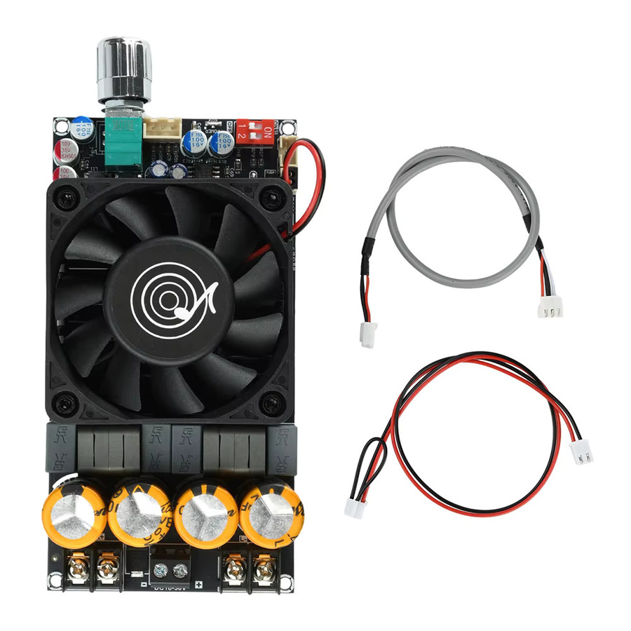 ZK-3002 2G Zweite Generation DC18-50V Pure Post Verstärker Board mit TPA3255 Chip, Dual Kanal 600W (300W + 300W) oder Mono, Schwarz - Bild 3