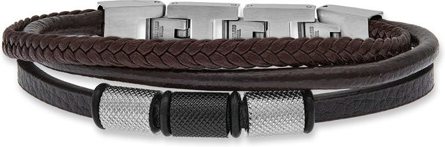 Save Brave Armband Edelstahl, Silber, Herren - Bild 1