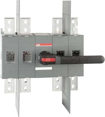 ABB OT800U22P Lasttrennschalter 800A 1000V Schwarz und Grau - Bild 1