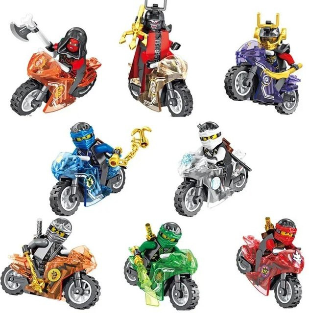 MINISO Ninjago Mini-Figur Baustein Spielzeug, 24-teiliges Set, ab 14 Jahren - Bild 1