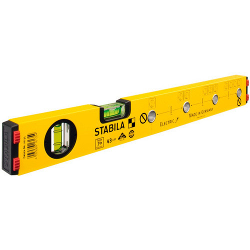 Stabila Wasserwaage Type 70 Electric in Gelb, Länge: 43 cm - Bild 2