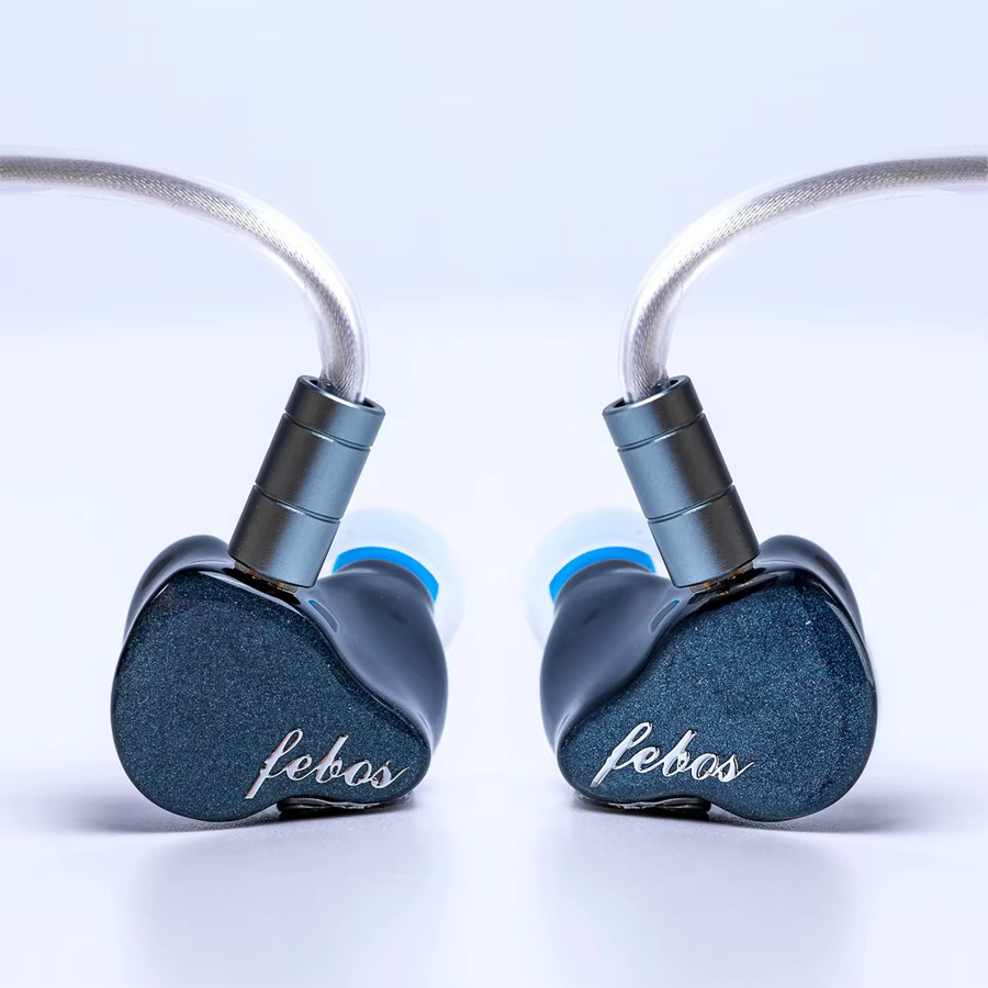 Hisenior Mega5Est 7. Edition Hi-Fi Monitor In-Ear-Kopfhörer mit 1DD+2BA+2EST und 0,78mm 2PIN Kabel in Blau - Bild 3