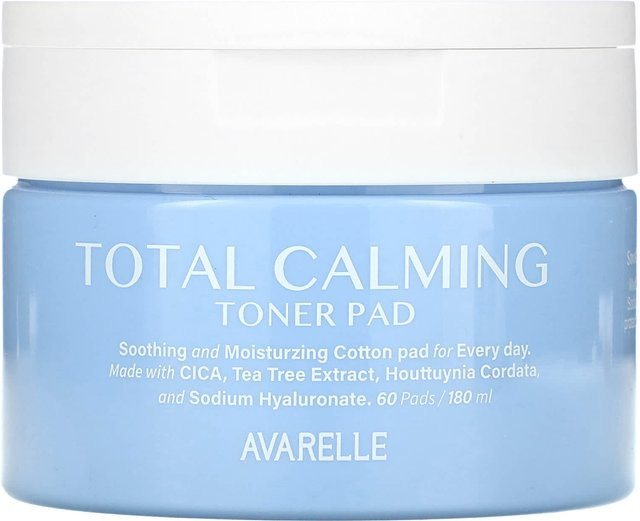 Avarelle Total Calming Toner Pad, 180 ml, Unisex - Bild 1
