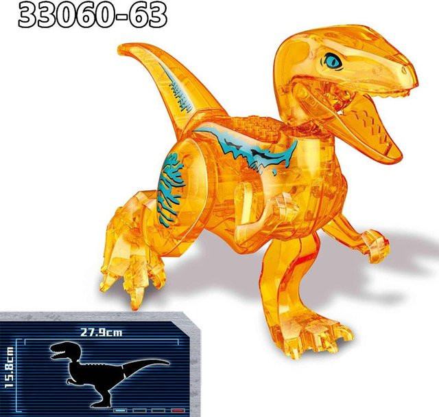 TOY LION Dinosaurier Tyrannosaurus Bausteine 28cm - Bild 1