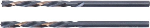 Connex Metallbohrer mit Zentrierspitze aus Edelstahl, Durchmesser: 3 mm, Schwarz - Bild 1