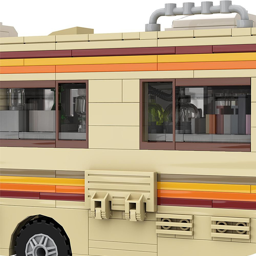 Gobricks Breaking Bad Wohnmobil Kochlabor Konstruktionsbausteine Set ab 14 Jahren - Bild 2
