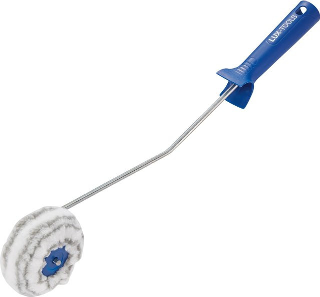 LUX-TOOLS Mini Eckenroller blau aus Polyamid mit 5 cm Durchmesser - Bild 1