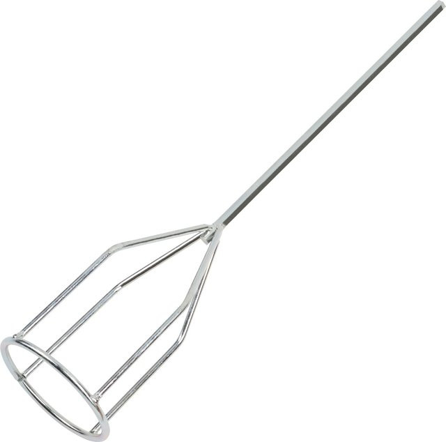 LUX-TOOLS Gipsmischer Ø 100 mm in Silber aus Stahl - Bild 1
