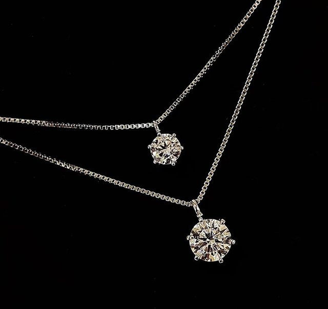 FANGSU Halskette, 925 Silber, Zirkonia, Damen - Bild 1