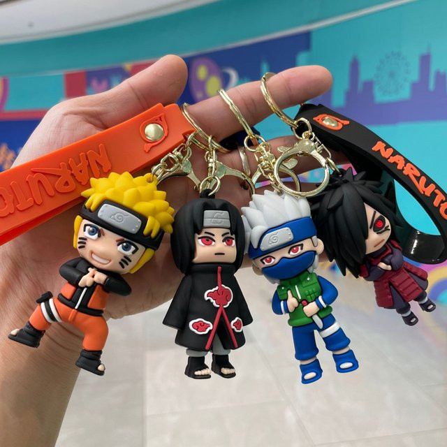 Bandai Naruto 3D Schlüsselanhänger, Chibi Uzumaki Naruto Figur, Einzelfigur - Bild 1