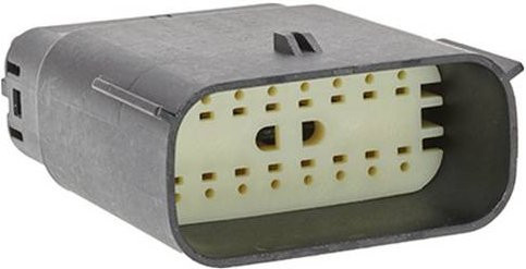 Molex Stiftgehäuse-Kabel Grau, 16 Polzahl, Rastermaß: 3.50 mm, 33482-8602 - Bild 1