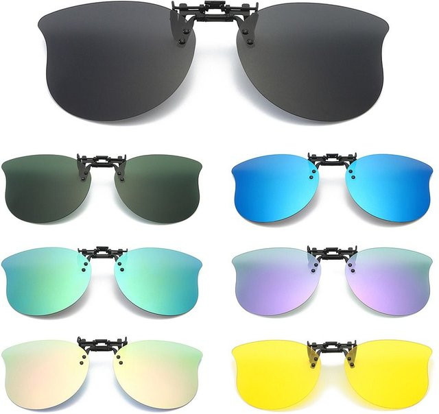 Gootrades Sonnenbrille Cat-Eye, randlos, Metall, Multicolour - Bild 1