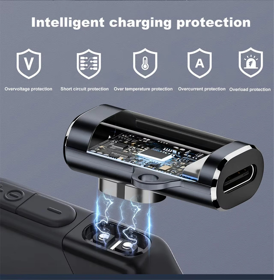 Shokz Magnetischer Adapteranschluss USB-C und für iOS in Schwarz mit 90-Grad-Knochenleitung für Shokz AS800, S803, S810 und AS700 - Bild 2