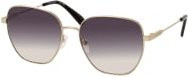 Longchamp LO 168S Sonnenbrille, Quadratisch, Vollrand, Metall, Damen, Gold, Grey - Bild 1