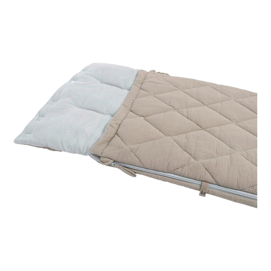 Kaiser Fußsack ANNY beige aus Textil mit Maßen B: 42 cm, H: 42 cm, T: 4,2 cm - Bild 2