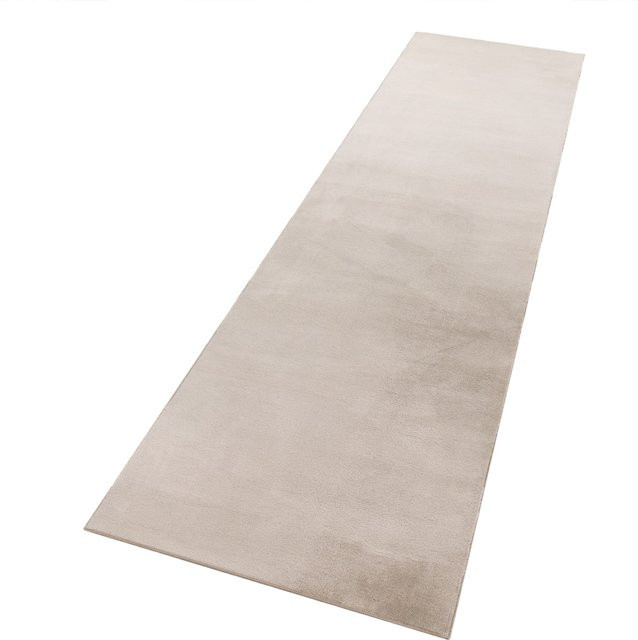 Flauschiger Teppich Solina beige B/T: 80 x 300 cm, rutschfest und waschbar - Bild 1