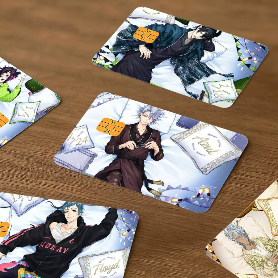 Wasserfester und kratzfester Anime W-Wonderland Kreditkarten Aufkleber in Multicolour - Bild 2