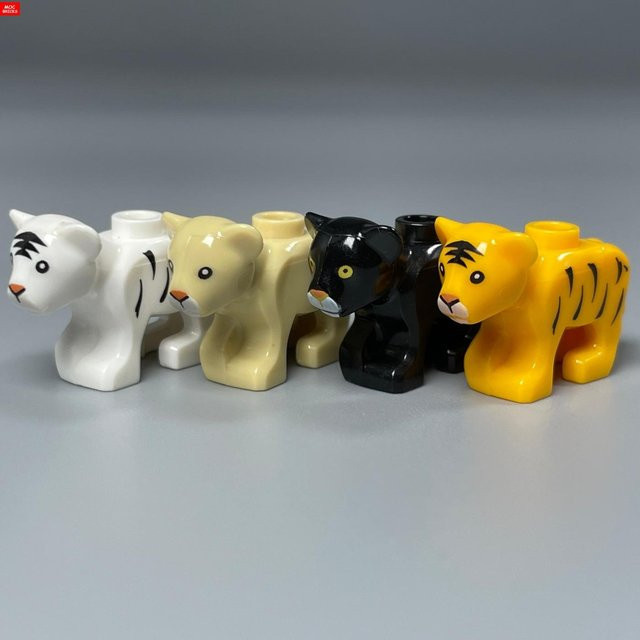 Yiran toy Säbelzahntiger Konstruktionssteine Tier ab 6–12 Jahren - Bild 1