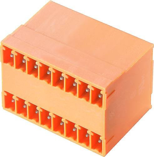 Weidmüller Stiftgehäuse-Platine BC/SC in Orange, 16 Polzahl, Rastermaß: 3.81 mm, 50 Stück - Bild 1