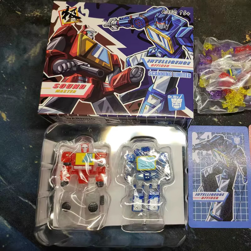 Dr.Wu DW-E02S Transformation Action Figur, Transparent, ab 14 Jahren - Bild 3