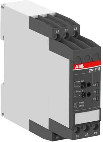 ABB CM-PSS.31P 1SVR740784R2300 Überwachungsrelais mit 2 Relais-Ausgängen in Grau - Bild 1