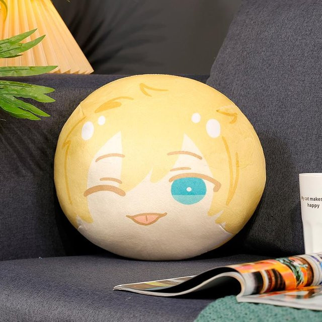 Yiran toy Ensemble Stars Q Version Knödel Dampfbrötchen Plüsch Anhänger, 10cm, ab 14 Jahren - Bild 1