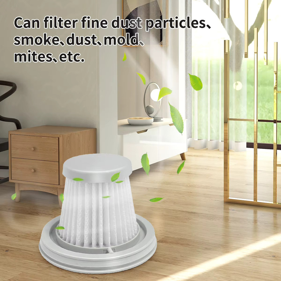Waschbarer Ersatzfilter für Xiaomi Mijia Handstaubsauger in Weiß - Bild 2
