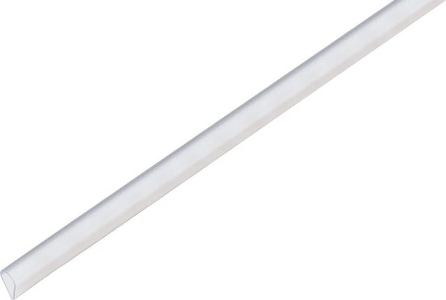 GAH Alberts Klemmprofil aus Kunststoff in Transparent, Breite: 15 mm, Höhe: 0,9 mm, Länge: 1.000 mm - Bild 1