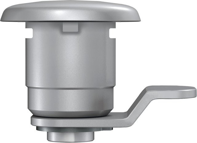 Basi Hebelschloss HS 348 9000-1348 verschiedenschließend mit Klammer in Silber aus Edelstahl - Bild 1