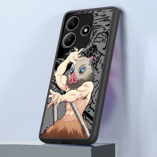 Handyhülle Anime Dämonenjäger Case für Xiaomi Redmi Note 14 13 Pro Plus 12 11 10 9S 13C A4 14C Multicolor - Bild 1