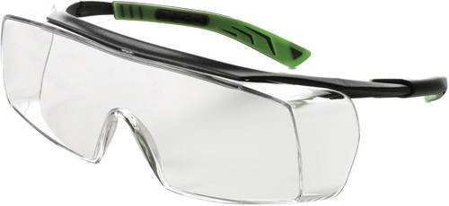 Univet 5X7-03-11 Überbrille mit Antibeschlag-Schutz und UV-Schutz in Grau und Dunkelgrün nach EN 166 DIN 166 - Bild 1