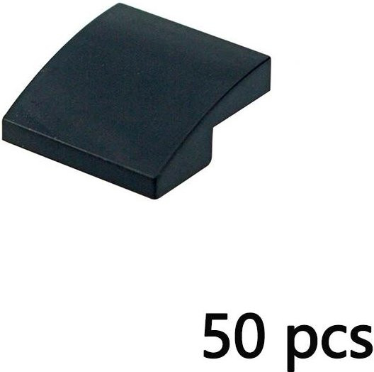 50-teiliges Set Schräge Gebogene 2x2x2/3 Bausteine Fliese, Zubehör, ab 3 Jahren - Bild 1