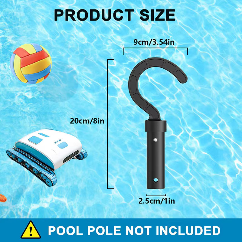 KOQZM Haken für Roboter-Poolreiniger in Schwarz als Ersatzteil und Zubehör für Unterwasser-Poolreiniger - Bild 5
