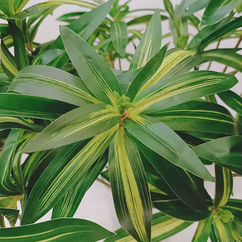 Künstliche Palme Kmitang in Grün, tropische Kunstpflanze aus Kunststoff für die Heimdekoration, Höhe: 75 cm - Bild 4