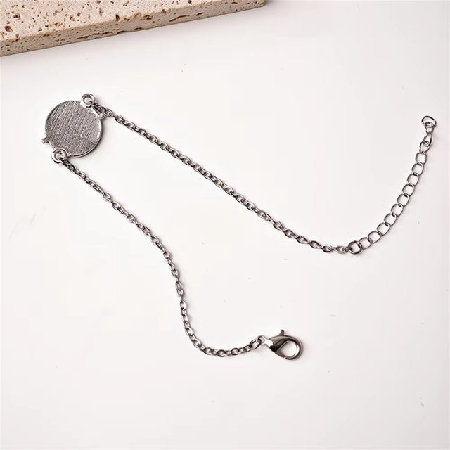 YiYuYiHua Armband, Kompassform, schwarz, Unisex - Bild 1