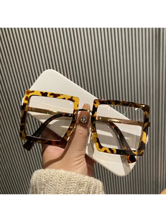 MDOD Korrektionsbrille, Vollrand, Square, Kunststoff, Unisex - Bild 2