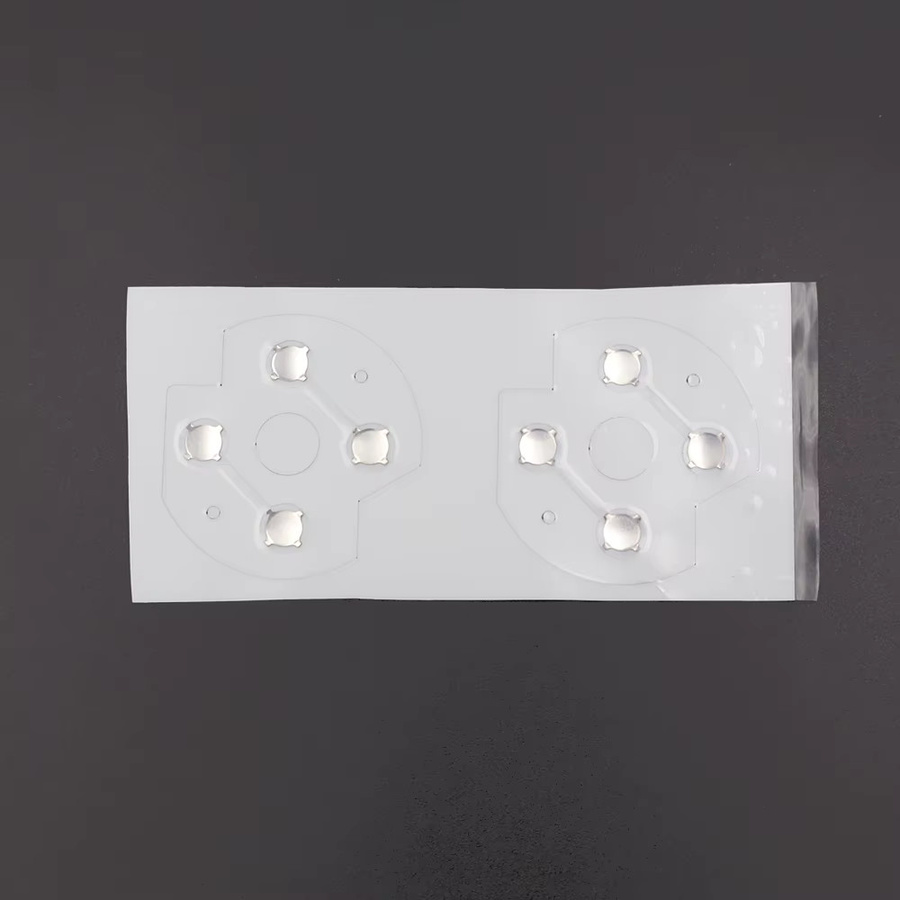 2 Stück TingDong Ersatz-D-Pad Metall-Dome-Snap-PCB-Board und leitfähiger Film für Xbox One und Xbox One S Controller, transparent - Bild 3