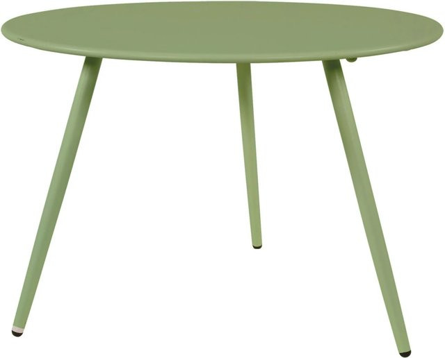 Lesli Gartentisch Rafael Rund aus Stahl in Grün Durchmesser: 60 cm - Bild 1
