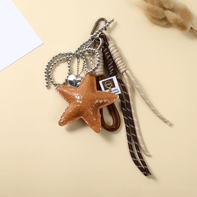 Yogodlns Pentagramm-Taschenanhänger, Schleifenknoten-Stern, Unisex - Bild 1
