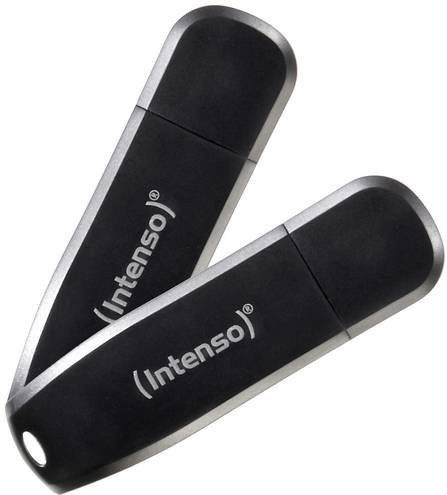 Intenso Speed Line USB-Stick 64GB Schwarz USB 3.2 Gen 1 (USB 3.0) 2er Pack - Bild 1