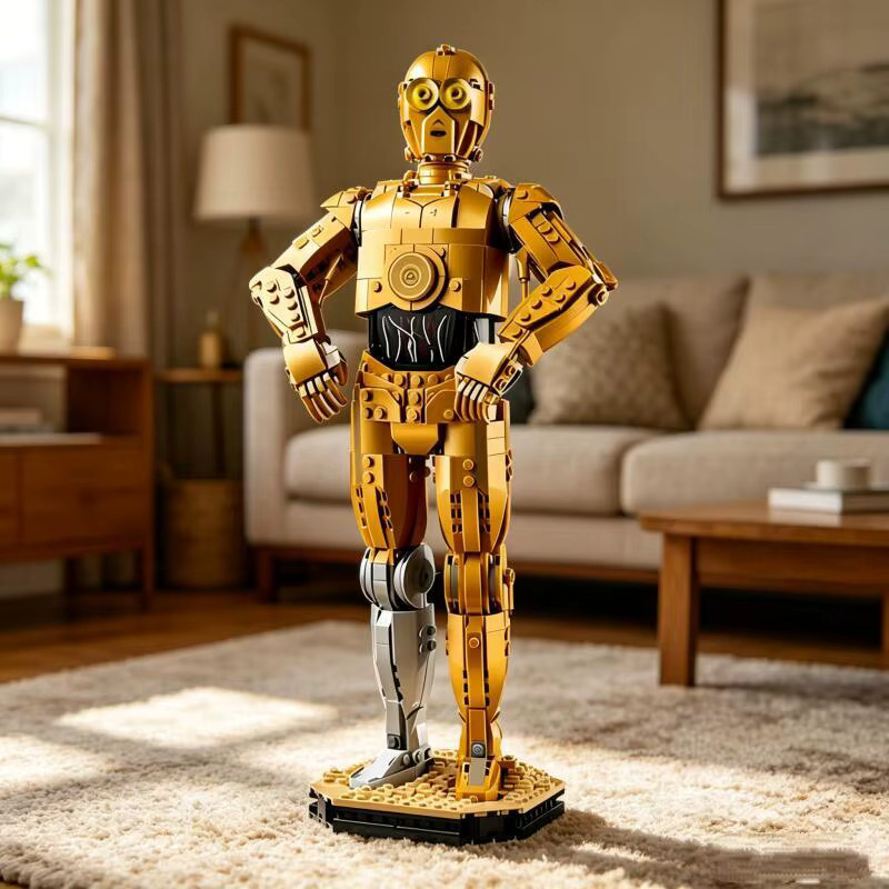 Potdemiel Star Wars 3PO Roboter, Baustein-Modell, 1.138 Teile, ab 14 Jahren - Bild 3