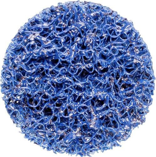 PFERD COMBIDISC POLICLEAN-PLUS Reinigungsvlies-Ronden CD in Blau, Durchmesser: 50 mm, 10 Stück - Bild 1