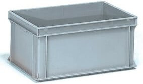 Fetra Kunststoffkasten Grau B/T/H: 60 x 40 x 28 cm mit 53 Litern Inhalt - Bild 1
