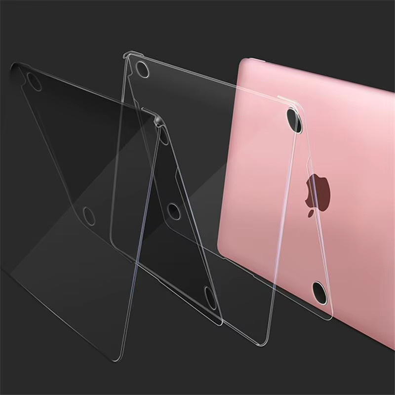 EGYAL Kristall-Hartschalen-Laptop-Hülle für MacBook Pro 16 Zoll und MacBook Air 13 M5, transparent oder grau - Bild 2