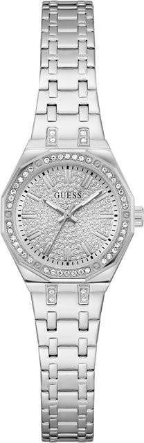 Guess Damenuhr Pixie, Quarz, Edelstahl, Silber, 25 mm - Bild 1