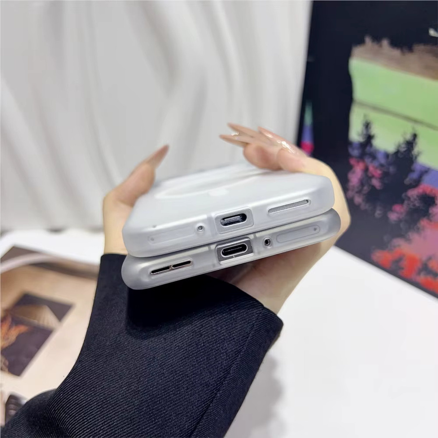 Magnetische Hülle für Google Pixel 10 Pro XL 9 8 7 6 A in mattem transluzentem Design mit kabelloser Ladefunktion, Multicolor - Bild 4