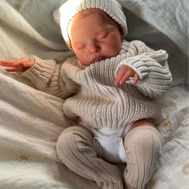 NPK Luara Neugeborenes Baby Reborn Puppe, Soft Body, ab 0 Jahre - Bild 1